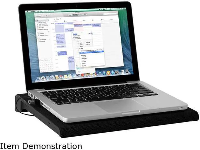 Alt view image 4 of 5 - Aluratek Laptop Cooling Pad ACP01FB