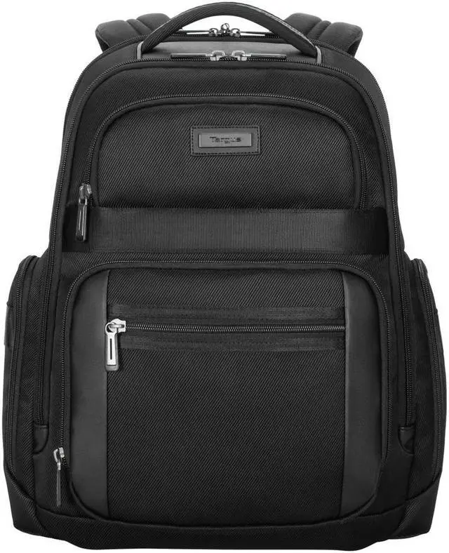 Alt view image 2 of 11 - Targus Mobile Elite TBB617GL Carrying Case (Backpack) for 15" to 16" Notebook - Black