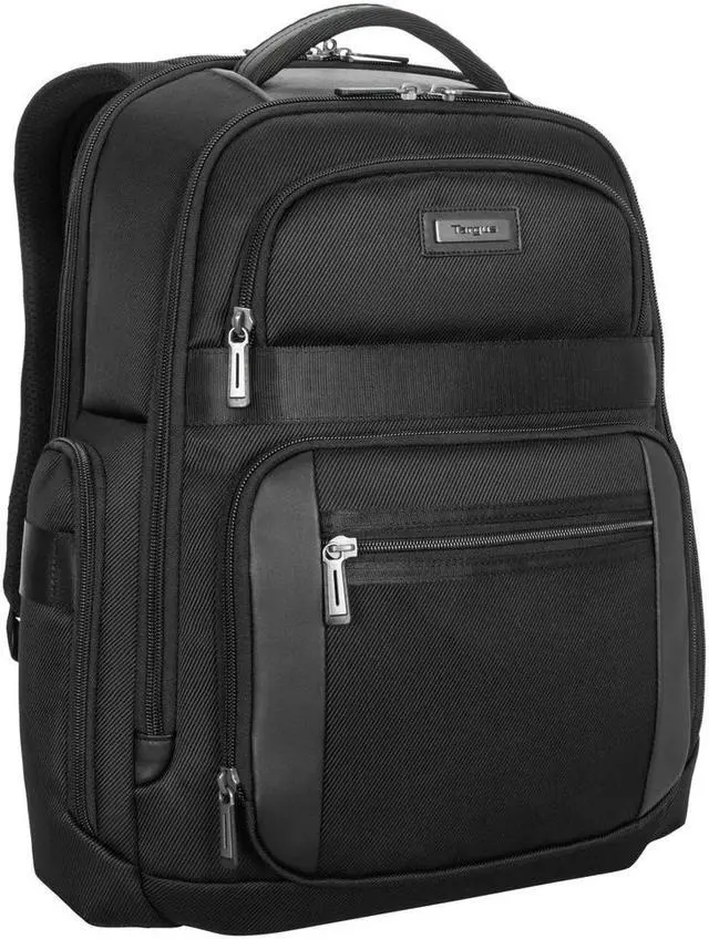 Alt view image 7 of 11 - Targus Mobile Elite TBB617GL Carrying Case (Backpack) for 15" to 16" Notebook - Black