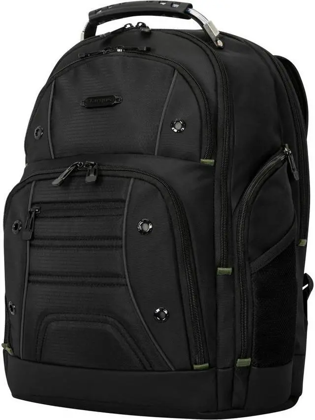 Alt view image 3 of 16 - Targus DRIFTER TBB63805GL Carrying Case Laptop Backpack for 15" to 16" Shoulder Strap Notebook Bag - Black