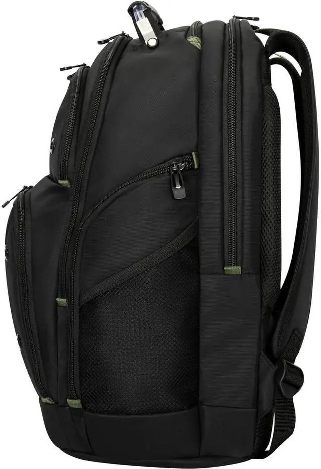 Alt view image 7 of 16 - Targus DRIFTER TBB63805GL Carrying Case Laptop Backpack for 15" to 16" Shoulder Strap Notebook Bag - Black