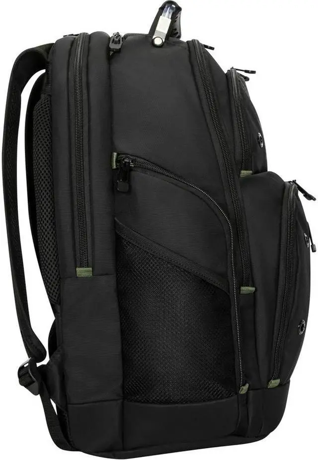 Alt view image 8 of 16 - Targus DRIFTER TBB63805GL Carrying Case Laptop Backpack for 15" to 16" Shoulder Strap Notebook Bag - Black