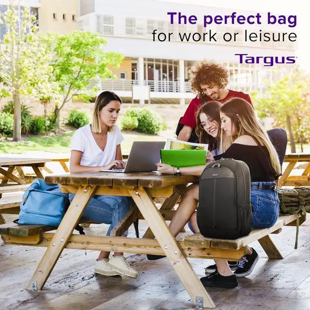 Alt view image 7 of 10 - Targus 15-16 Inch Classic Laptop Backpack - Fits Most Laptops up to 16", Padded Travel Backpack for Business Commuters, College, and Travel (TBB943GL)