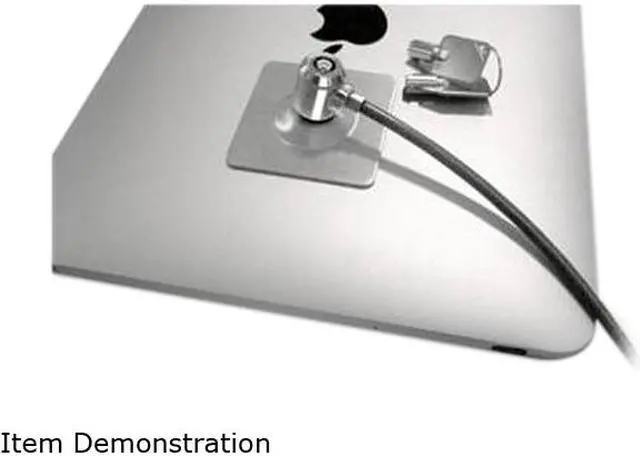 Main image of Universal Tablet Lock with Keyed Cable Lock Black
