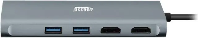 Main image of Adesso AUH-4040 9-in-1 USB-C Multi-Port Docking Station (TAA Compliant)