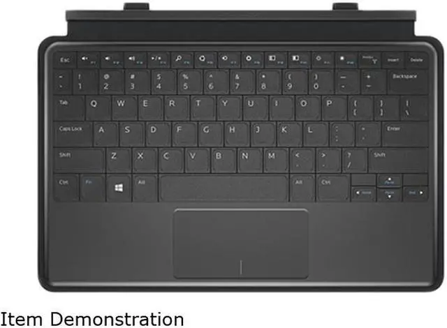 Alt view image 2 of 2 - Dell Black Tablet Keyboard - Slim (for Venue 11 Pro) Model 2K3H1