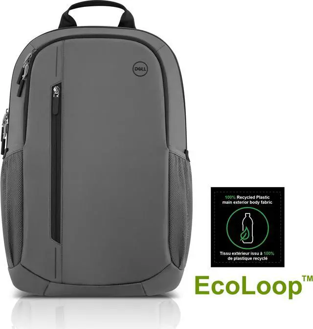 Alt view image 2 of 10 - Dell EcoLoop Urban Laptop Backpack DELL-CP4523G Grey
