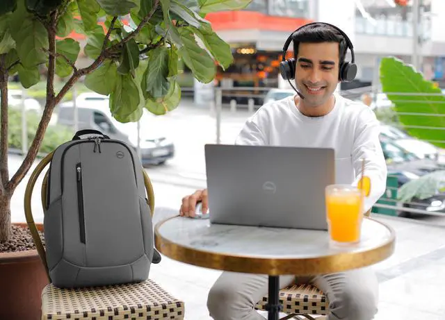 Alt view image 6 of 10 - Dell EcoLoop Urban Laptop Backpack DELL-CP4523G Grey