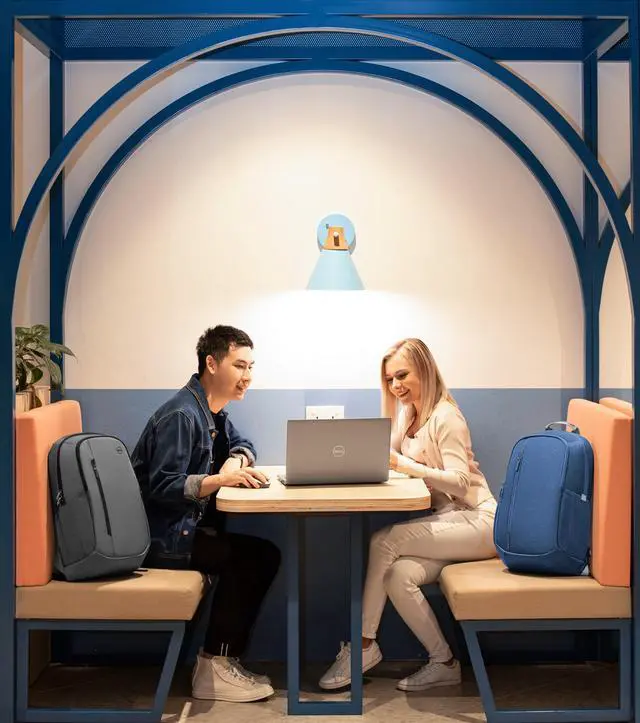 Alt view image 10 of 10 - Dell EcoLoop Urban Laptop Backpack DELL-CP4523G Grey