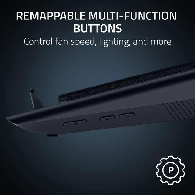 Alt view image 10 of 10 - RAZER Laptop Cooling Pad, fits 14" to 18" laptops, Smart Cooling, Airtight Pressure Chamber