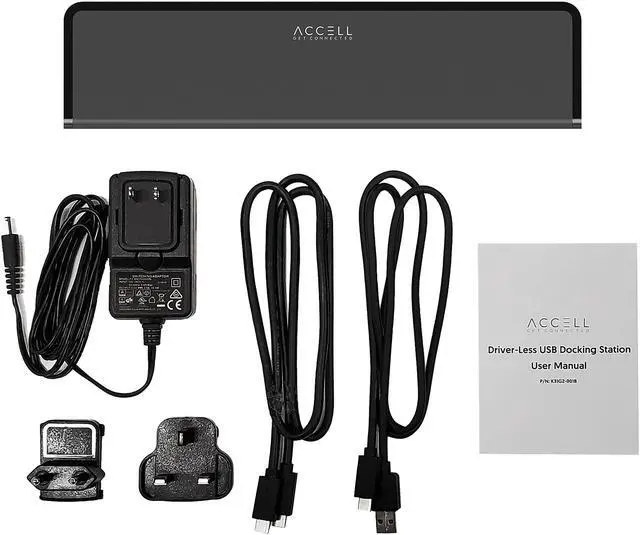 Alt view image 2 of 2 - Accell K31G2-001B InstantView USB-C 4K Docking Station Black