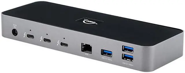Alt view image 3 of 4 - OWC Thunderbolt Dock with Thunderbolt 4 Cable