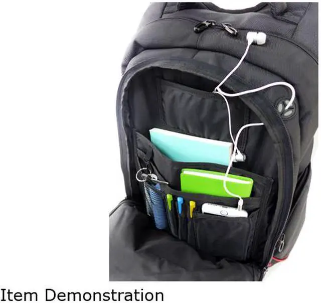 Alt view image 5 of 7 - Rosewill 16" Notebook Computer Backpack Model RL-Alpha