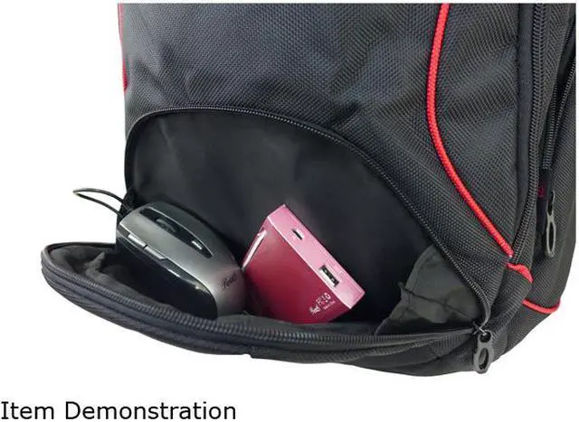 Alt view image 6 of 7 - Rosewill 16" Notebook Computer Backpack Model RL-Alpha