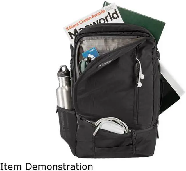 Alt view image 4 of 5 - Timbuk2 Q Pack Black 396-3-2001 up to 17 inches -OS
