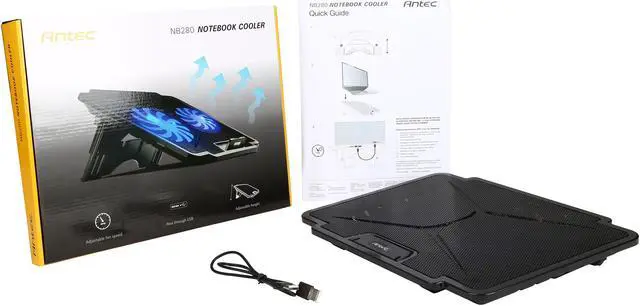 Alt view image 9 of 8 - Antec Notebook Cooler NB280