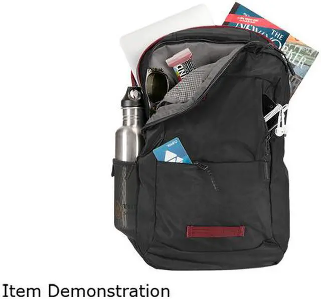 Alt view image 3 of 4 - Timbuk2 Parkside Laptop Backpack Black/Red Devil - Polyester fits up to a 15" MacBook (384-3-1043)
