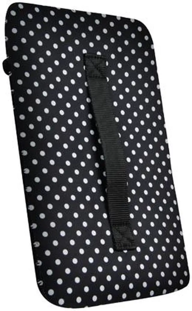 Alt view image 2 of 2 - USA GEAR Neoprene Tablet Carrying Case Cover with Polka Dot DesignEasy Access Hook-and-Loop fastener - Works with Wacom Bamboo Capture, Connect, Splash Pen Tablet (NOT FOR BAMBOO CREATE)