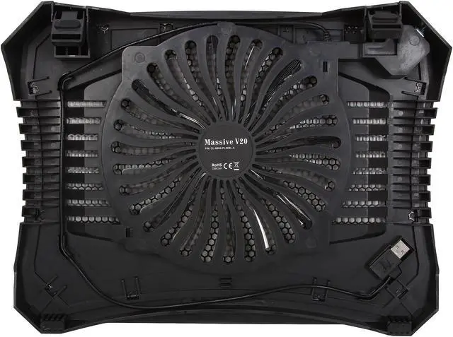 Alt view image 4 of 6 - Thermaltake Notebook Cooler Massive V20