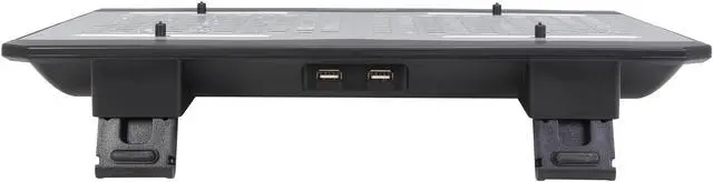 Alt view image 4 of 6 - Thermaltake Massive TM 17" Laptop Cooling Pad with Dual 120mm Fans and Temperature Sensors CL-N002-PL12BL-A