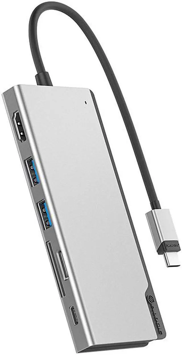 Alt view image 2 of 3 - ALOGIC Space Grey ULDUNIV2-SGR USB-C Ultra Dock UNI Gen 2