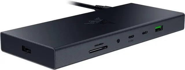 Alt view image 2 of 3 - Razer USB 4 Dock: 14 Ports (Type C, Type A, HDMI, DP, Ethernet, SD, 3.5mm) RC21-02280100-R3U1