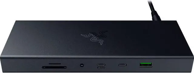 Main image of Razer USB 4 Dock: 14 Ports (Type C, Type A, HDMI, DP, Ethernet, SD, 3.5mm) RC21-02280100-R3U1