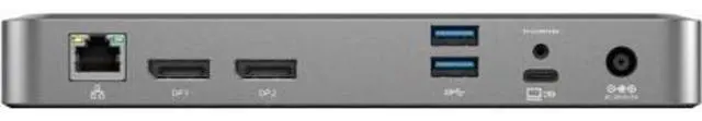 Alt view image 3 of 4 - logic Universal Dock Dual Display Screen 4K docking station with 100W power delivery PD DP Alt Mode USB-C and USB-A devices - DUPRDX2-100