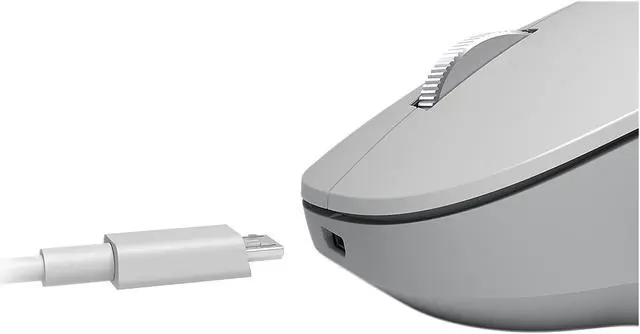 Alt view image 5 of 6 - Microsoft FTW-00001 Surface Precision Mouse - Light Gray