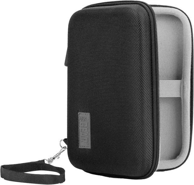 Main image of Hard Shell Electronics Case by USA Gear- Holds Cables , Chargers , GPS , Smartphones , Hard Drives