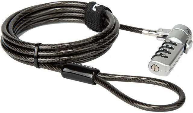 Main image of Rocstor Rocbolt Cable Lock - Carbon Steel - For Notebook Y1RB002-B1