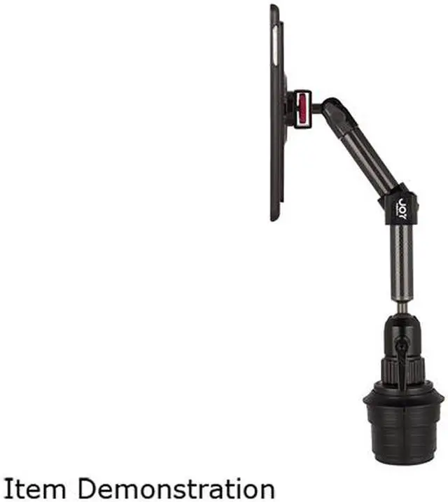 Alt view image 2 of 7 - The Joy Factory MagConnect Carbon Fiber Cup Holder Mount for iPad mini 3, iPad mini 2 & iPad mini