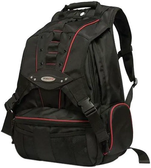 Main image of Mobile Edge Black/Red Premium Backpack Model MEBPP7