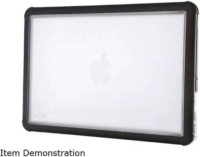 Main image of STM Black/Clear Dux Rugged Case for MacBook Air 11" Model STM-122-094K-01