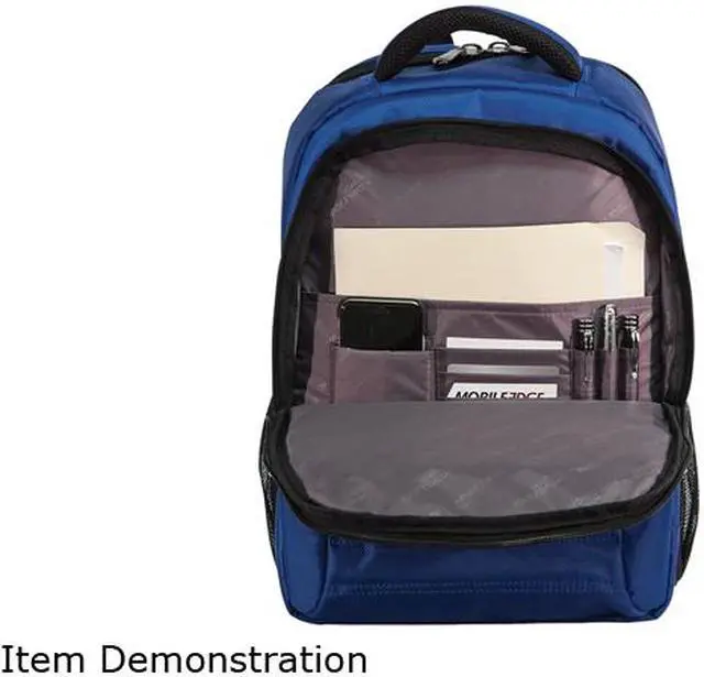 Alt view image 4 of 9 - Mobile Edge - SmartPack 15.6" Laptop/Tablet Backpack - Royal Blue