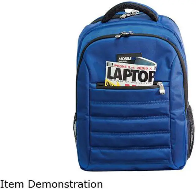 Alt view image 5 of 9 - Mobile Edge - SmartPack 15.6" Laptop/Tablet Backpack - Royal Blue