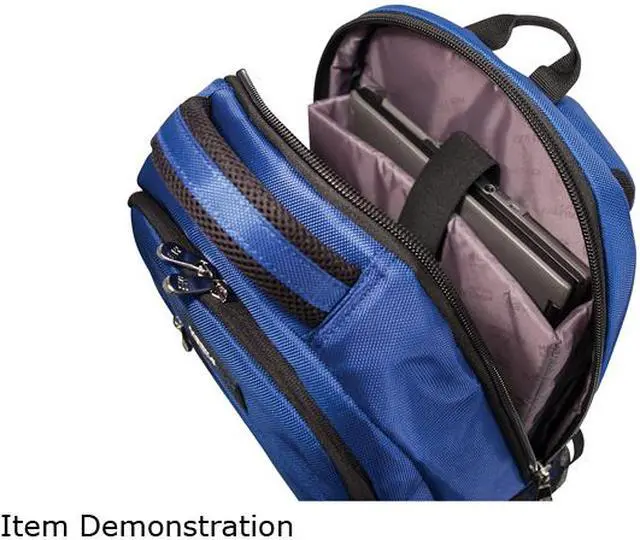 Alt view image 7 of 9 - Mobile Edge - SmartPack 15.6" Laptop/Tablet Backpack - Royal Blue