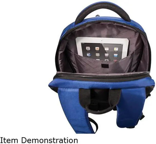Alt view image 9 of 9 - Mobile Edge - SmartPack 15.6" Laptop/Tablet Backpack - Royal Blue