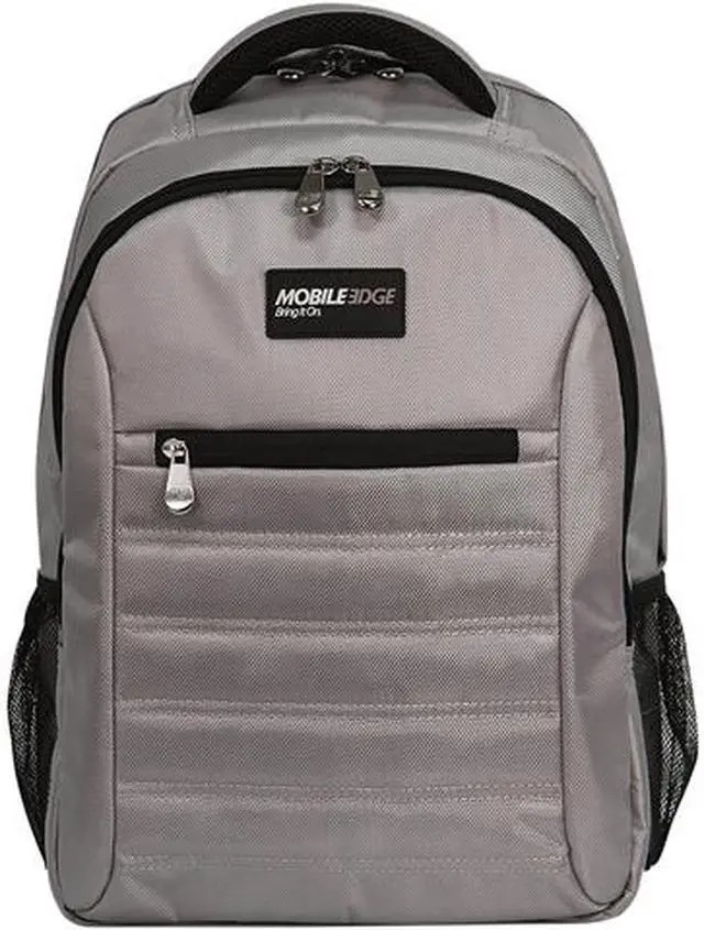 Main image of Mobile Edge - SmartPack 15.6" Laptop/Tablet Backpack - Silver