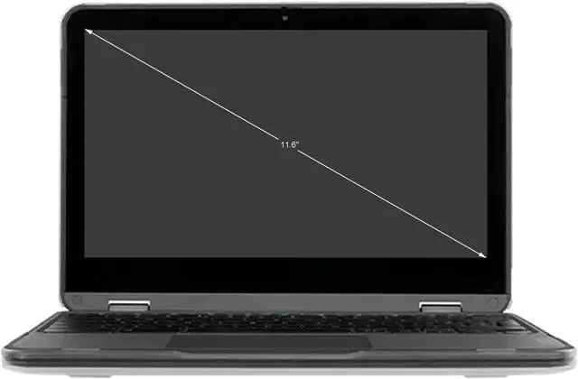 Alt view image 2 of 6 - Lenovo Case for Lenovo 300e/500e Chromebook Gen 3 and 300w/500w Gen 3