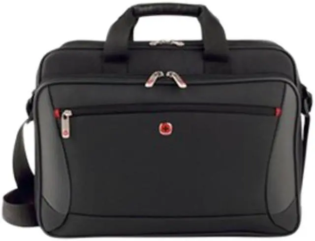 Alt view image 2 of 3 - SwissGear Black Mainframe Notebook Case Model 64038010