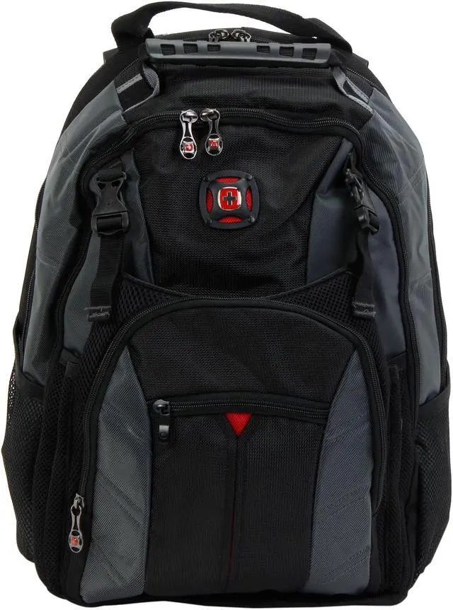 Alt view image 3 of 8 - SwissGear Grey SHERPA DX 16" / 41 cm Laptop Backpack Model 28016050