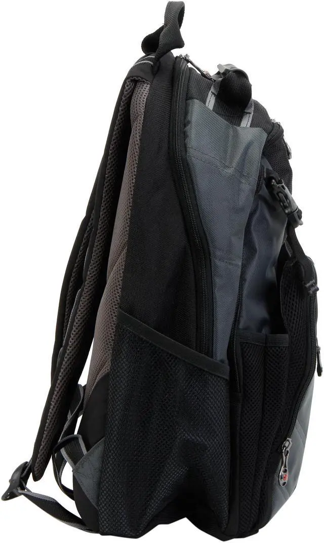 Alt view image 6 of 8 - SwissGear Grey SHERPA DX 16" / 41 cm Laptop Backpack Model 28016050