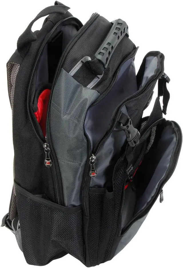 Alt view image 7 of 8 - SwissGear Grey SHERPA DX 16" / 41 cm Laptop Backpack Model 28016050