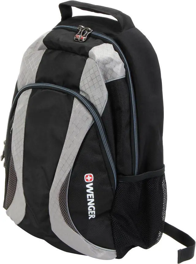 Alt view image 2 of 8 - SwissGear Grey MERCURY DX 16" / 41 cm Laptop Backpack Model 28017050