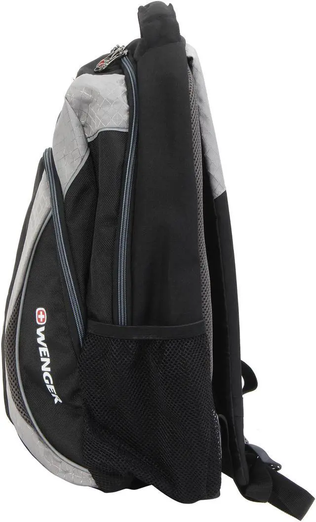 Alt view image 4 of 8 - SwissGear Grey MERCURY DX 16" / 41 cm Laptop Backpack Model 28017050