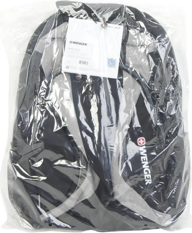 Alt view image 8 of 8 - SwissGear Grey MERCURY DX 16" / 41 cm Laptop Backpack Model 28017050