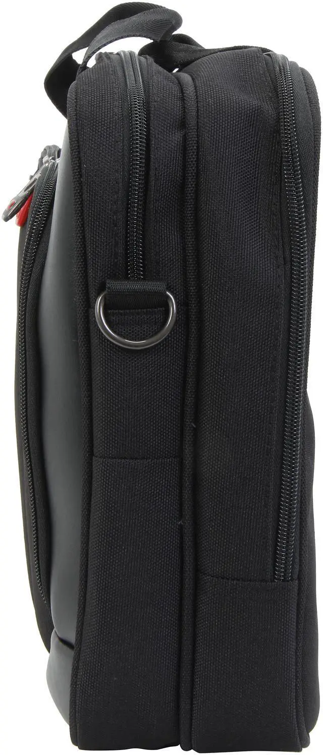 Alt view image 3 of 7 - SwissGear Black HIGHWIRE 17" / 43 cm Laptop Briefcase Model 28373001