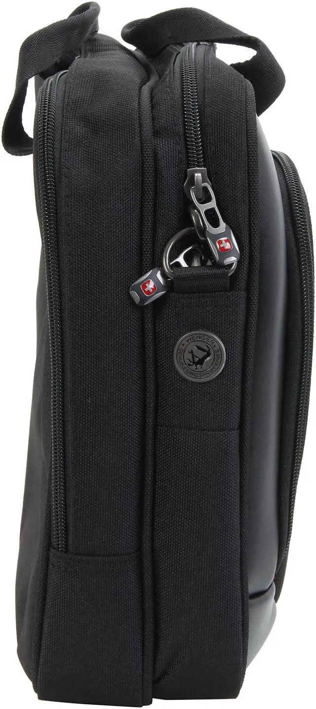 Alt view image 5 of 7 - SwissGear Black HIGHWIRE 17" / 43 cm Laptop Briefcase Model 28373001