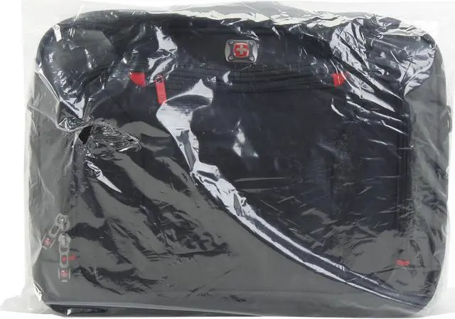 Alt view image 7 of 7 - SwissGear Black HIGHWIRE 17" / 43 cm Laptop Briefcase Model 28373001